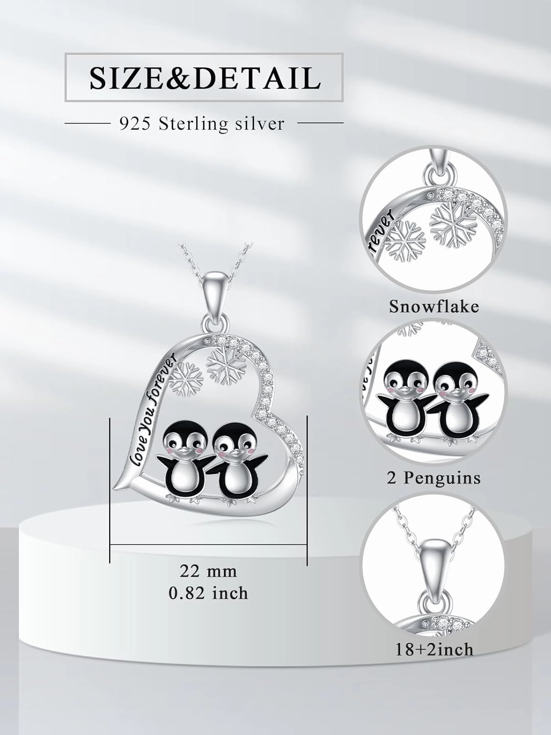 Turtle/Red Cardinal/Dove/Coconut Tree Necklace for Women 925 Sterling Silver Cross Pendant Crystal Mother Daughter Necklace Jewelry Gifts