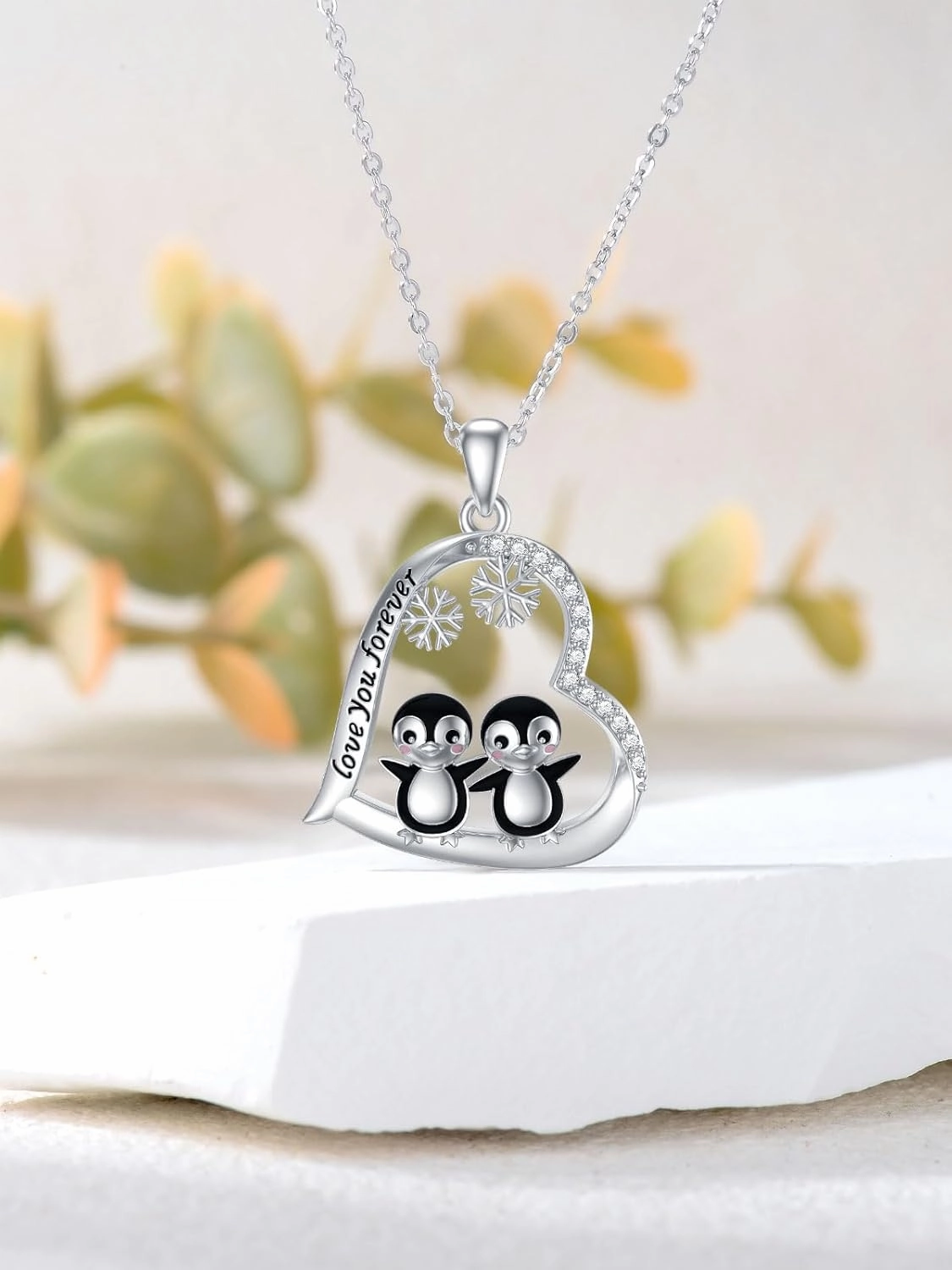 Turtle/Red Cardinal/Dove/Coconut Tree Necklace for Women 925 Sterling Silver Cross Pendant Crystal Mother Daughter Necklace Jewelry Gifts