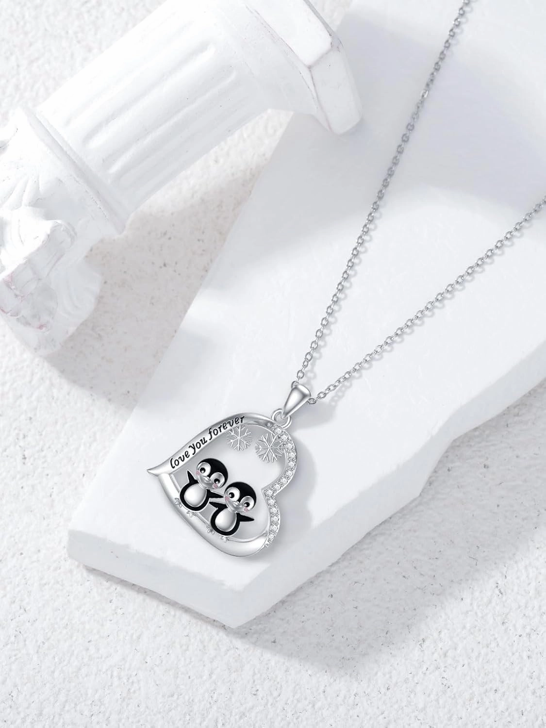 Turtle/Red Cardinal/Dove/Coconut Tree Necklace for Women 925 Sterling Silver Cross Pendant Crystal Mother Daughter Necklace Jewelry Gifts