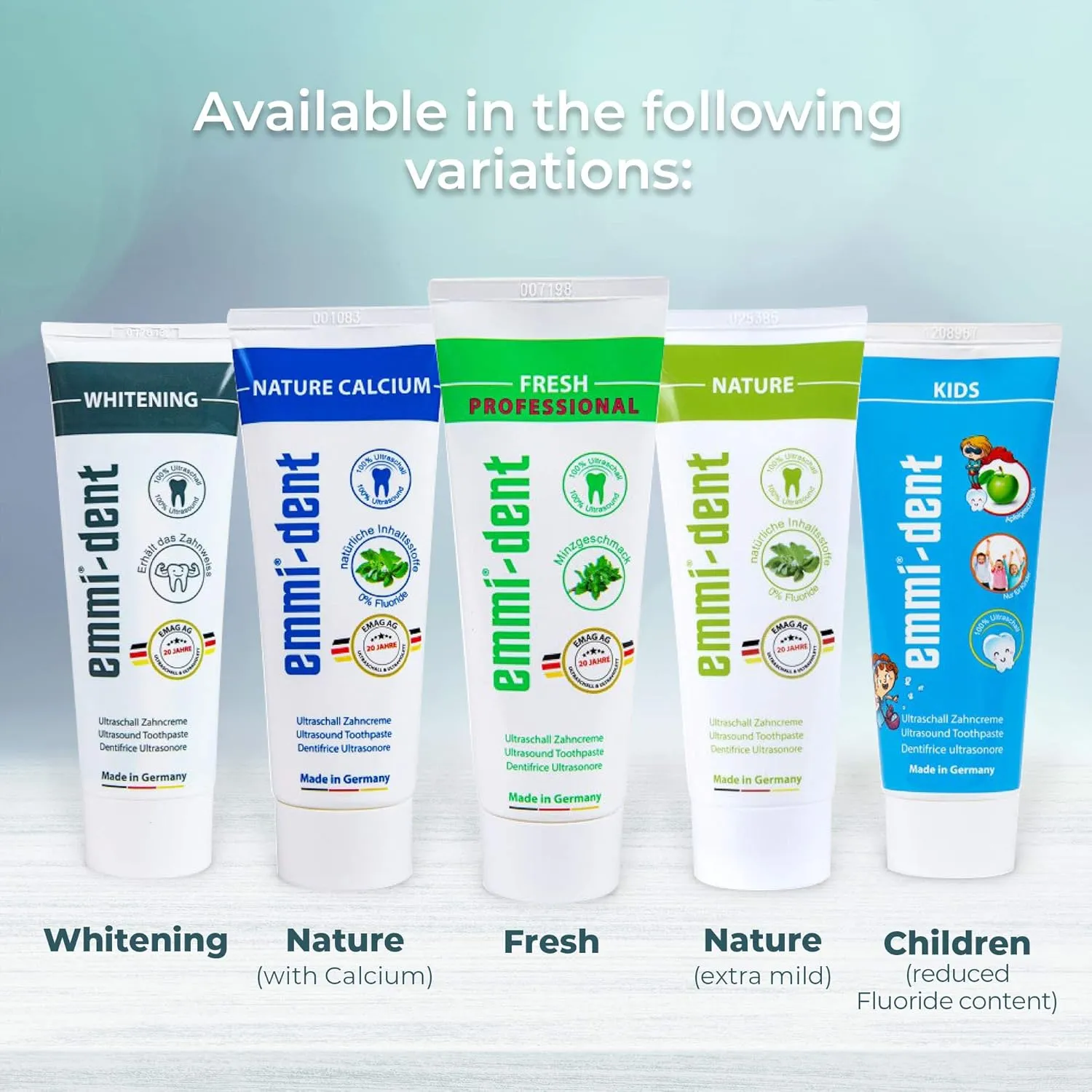 Ultrasonic Toothpaste with Nano-Bubbles (Whitening, 5 Pack)