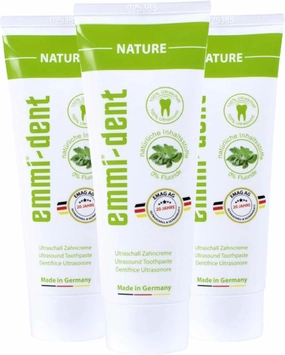 Ultrasonic Toothpaste with Nano-Bubbles (Nature Extra Mild with no Fluoride, 3 Pack)