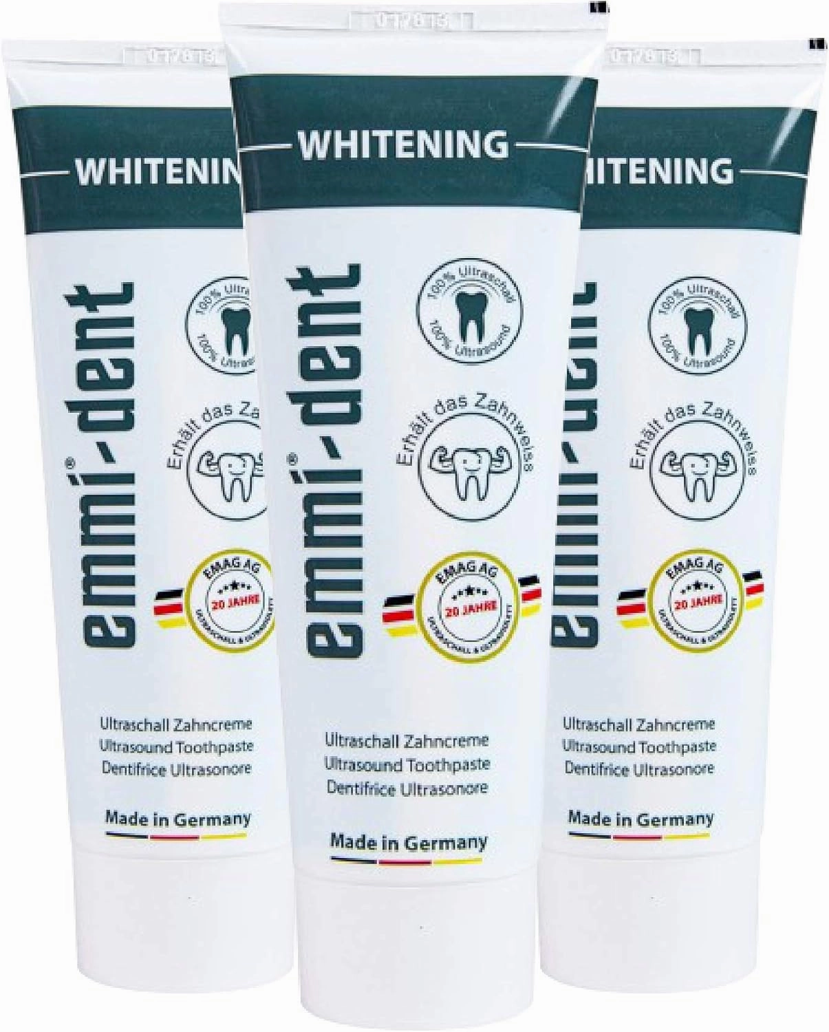 Ultrasonic Toothpaste with Nano-Bubbles (Whitening, 3 Pack)