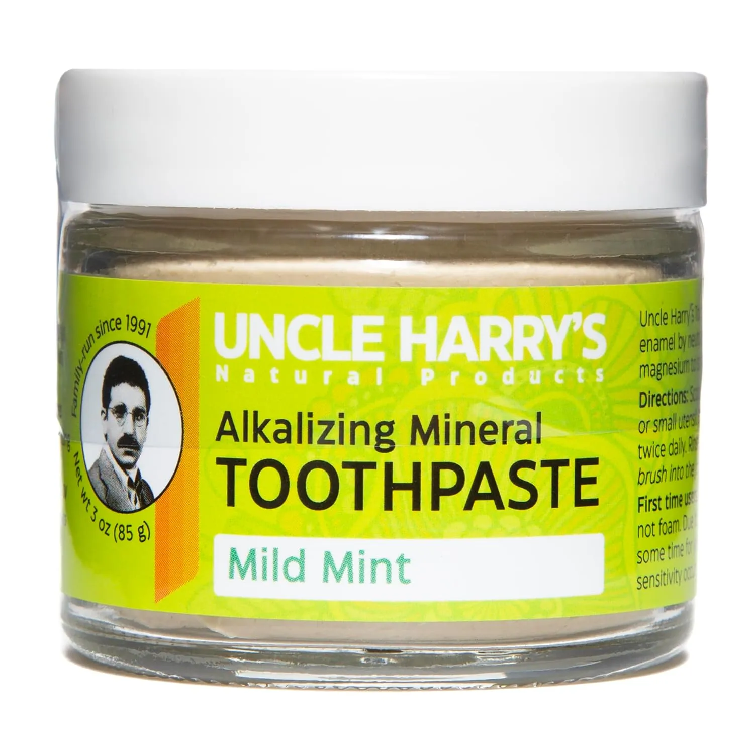 UNCLE HARRY Toothpaste, 3 OZ