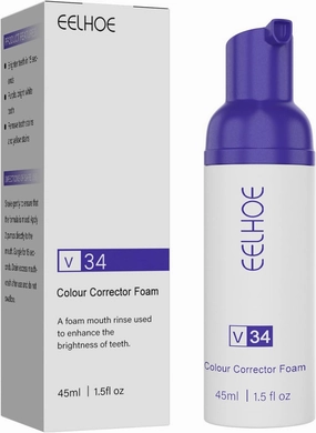 V34 Foam whitening Toothpaste (45ml)