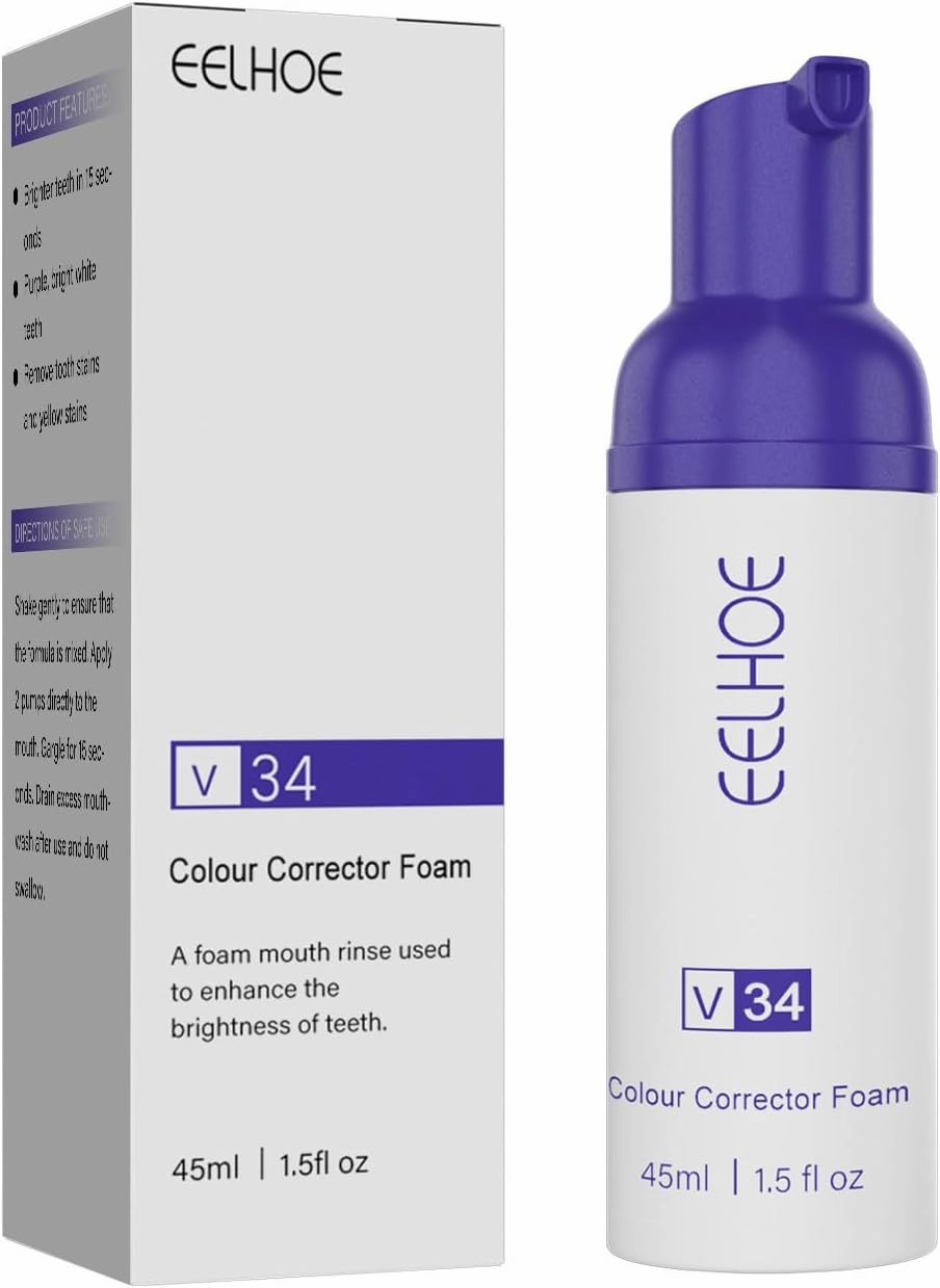 V34 Foam whitening Toothpaste (45ml)