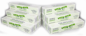 Vita-Myr Pack of 12 Zinc  Toothpaste  (5.4 Ounces Each)- Sugar Free, Fluoride-Free Formula for Oral Health