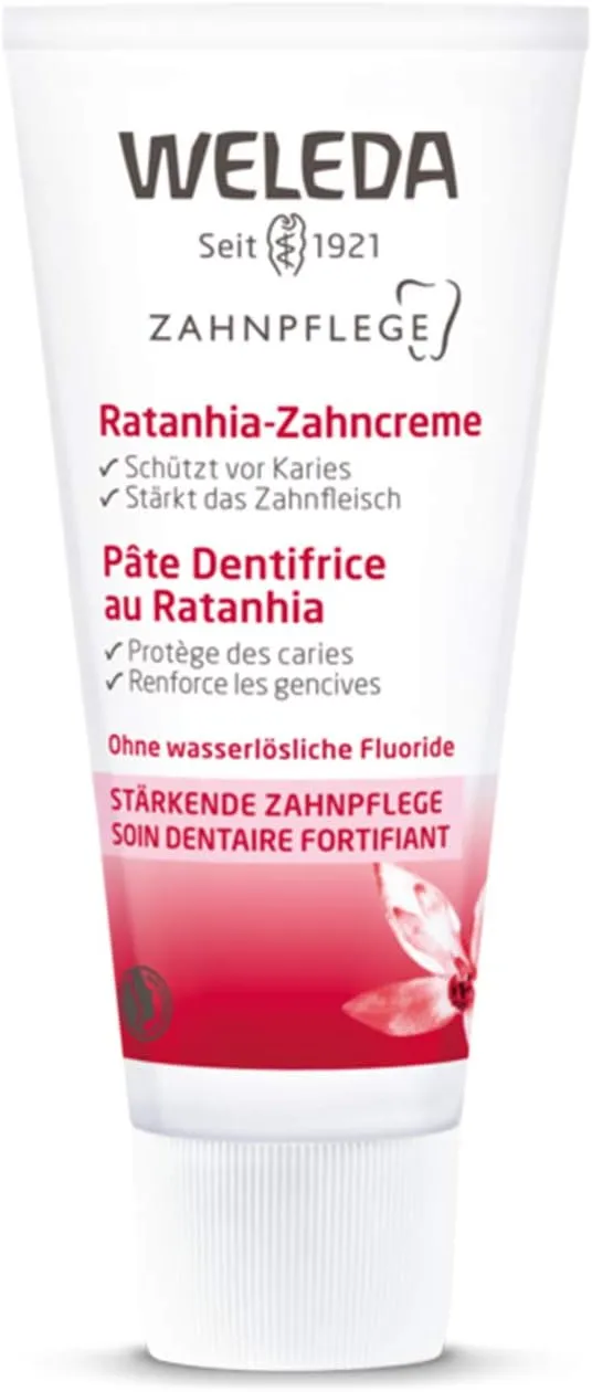 Weleda Weleda ratahnia toothpaste, 2.5-ounce (pack of 2)